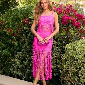 NEVER WORN - VICI - Rachelle Fringe Crop Top